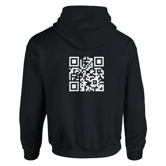 Hoodie mit QR-Code