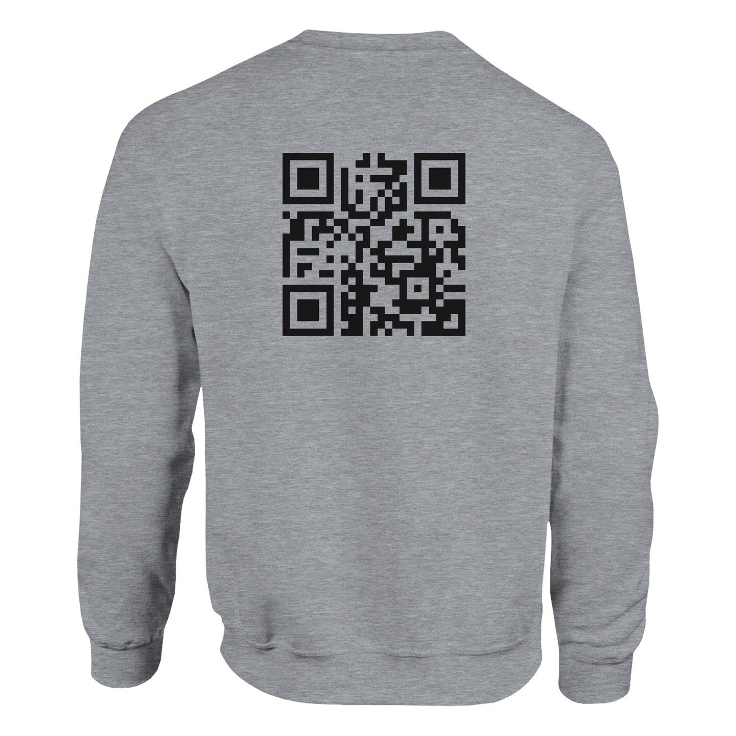 Pullover mit QR-Code