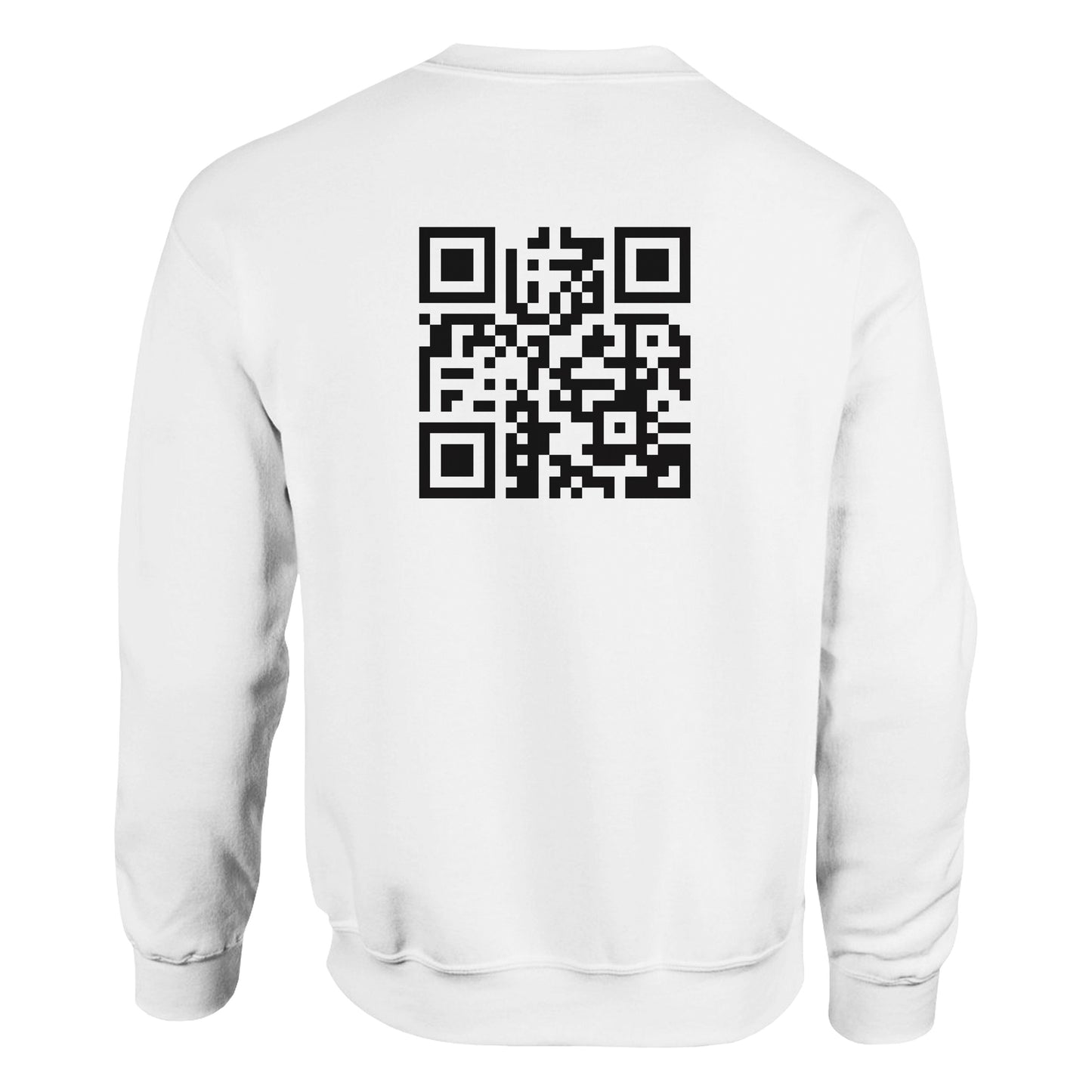 Pullover mit QR-Code