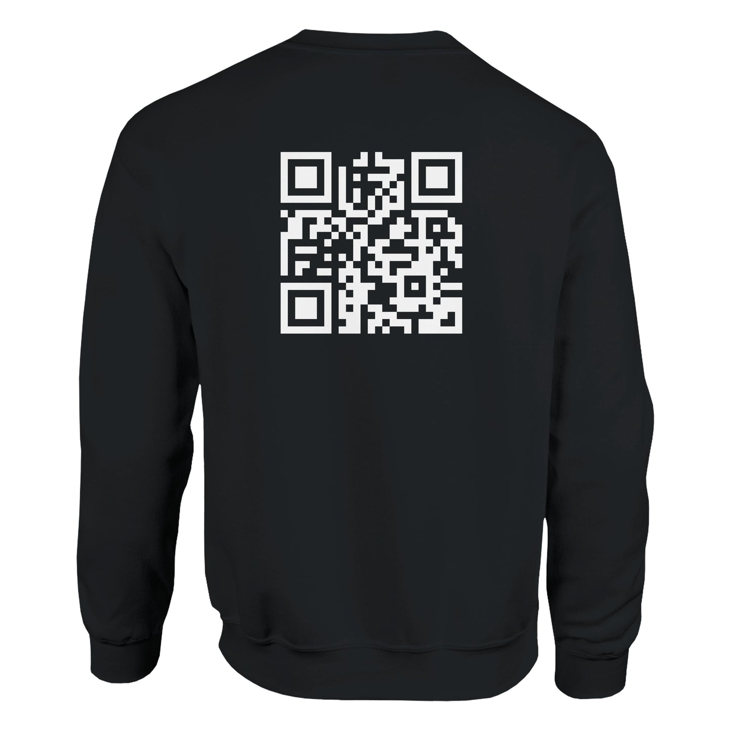 Pullover mit QR-Code